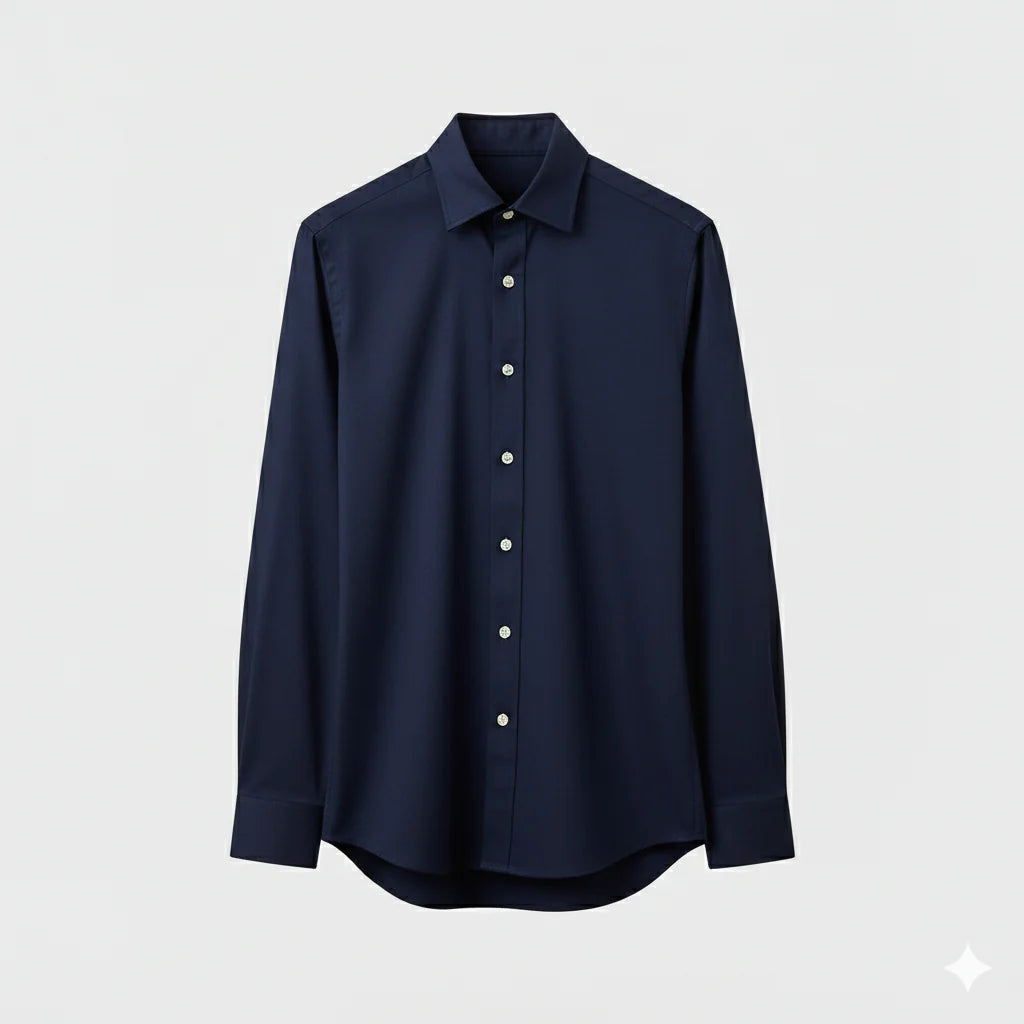 2 Linen Dress Shirt + Leather Belt