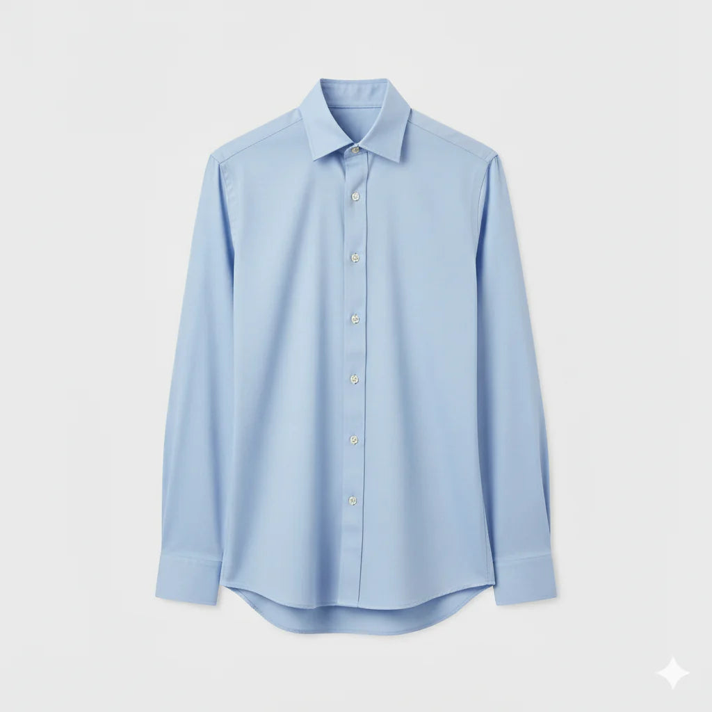 2 Linen Dress Shirt + Leather Belt