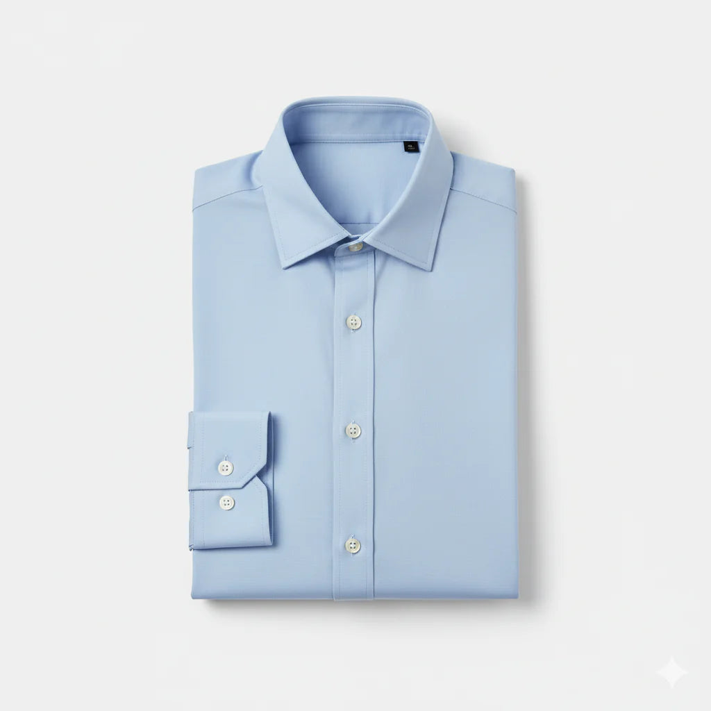 2 Linen Dress Shirt + Leather Belt